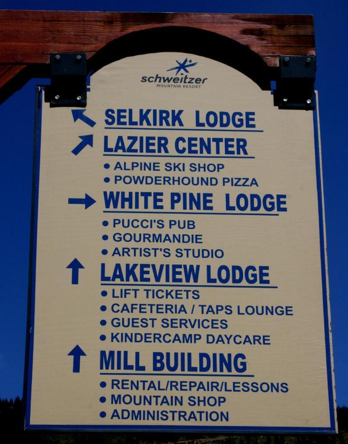 Schweitzer Mountain Resort White Pine Lodge Sandpoint Exterior photo